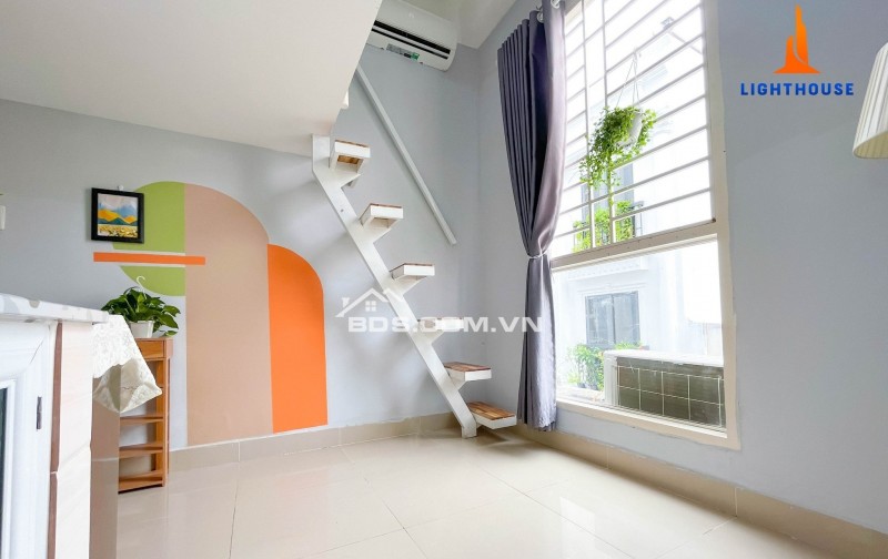 Phòng gác thoáng có nội thất gần văn lang, iuh-chính chủ